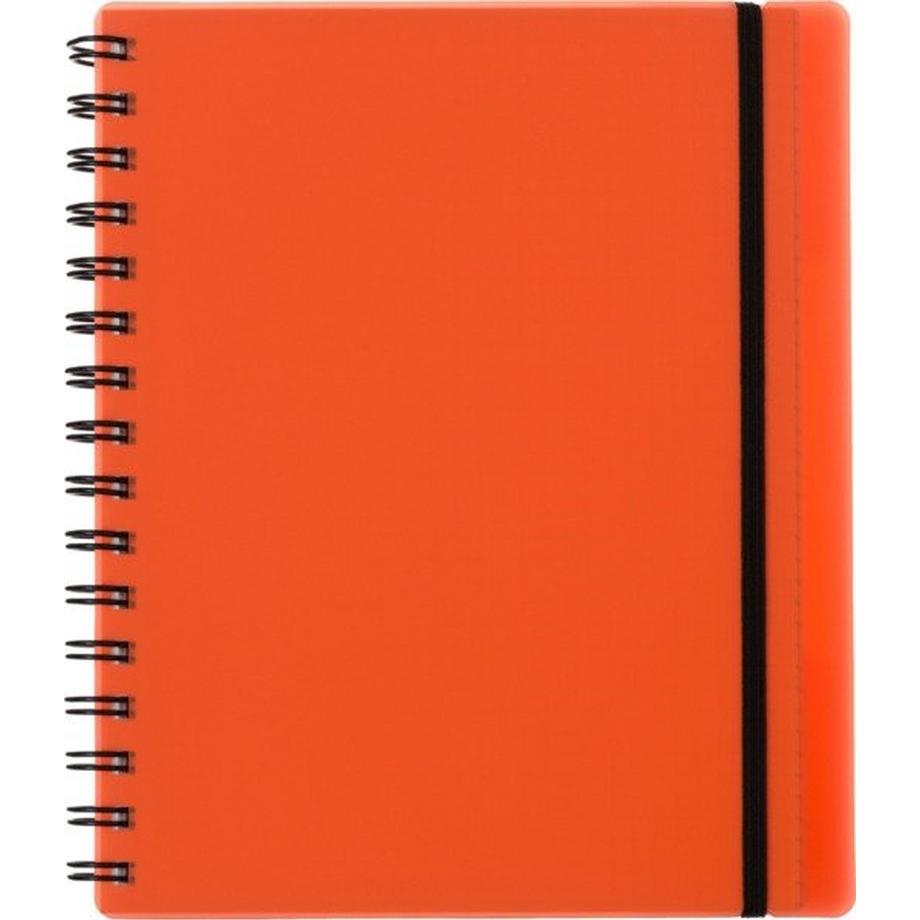 KOLMA Notizbuch Easy KolmaFlex A5 06.551.04 rot, kariert 5mm 100 Bl.