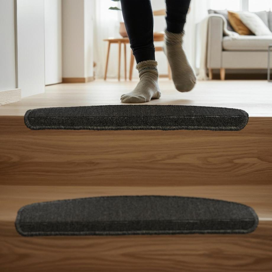 Northix Set di 15 gradini arrotondati per scale  