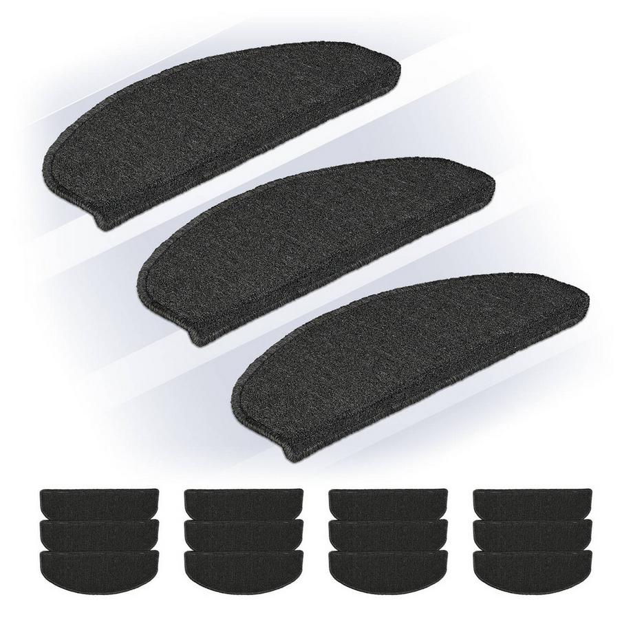 Set di 15 gradini arrotondati per scale