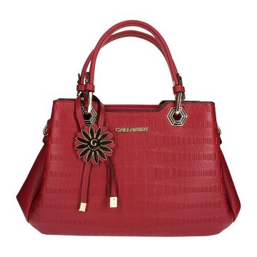 Sac à main Géométrique Marguerite Rouge