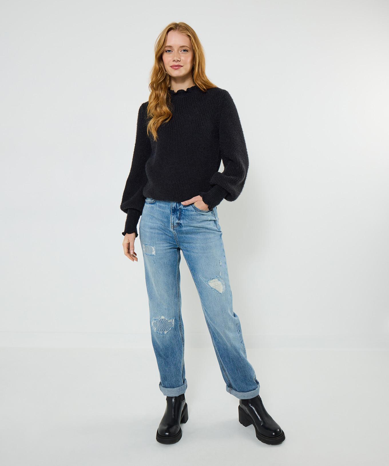 Joe Browns Pullover collo alto scollo ondulato  