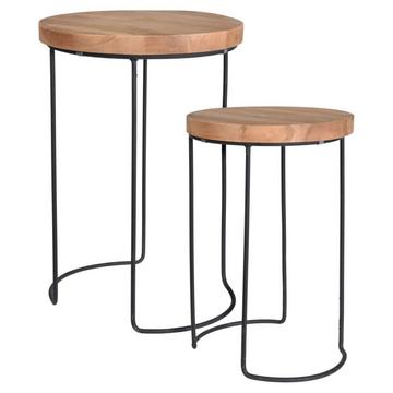 Table d'appoint teck