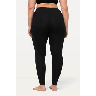 Ulla Popken  Leggings dal taglio aderente lunghi fino al polpaccio con cintura elastica 