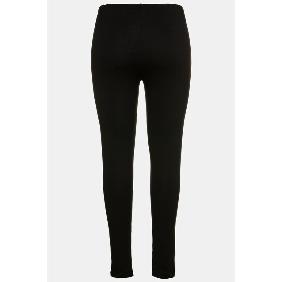 Ulla Popken Leggings Wadenlang Schmales Bein Elastikbund  