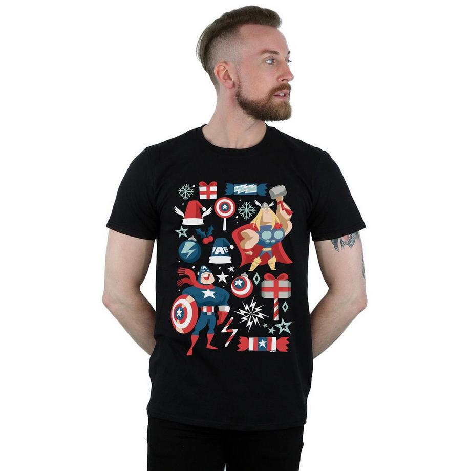 MARVEL T-shirt Christmas Day  