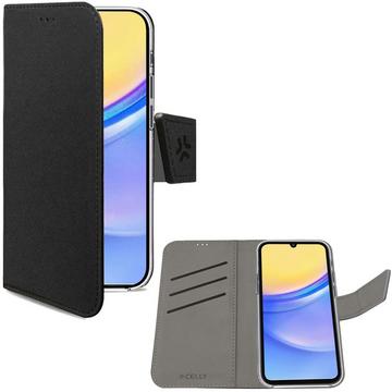 Wally Wallet Case Galaxy A15 4G / A15 5G Schwarz