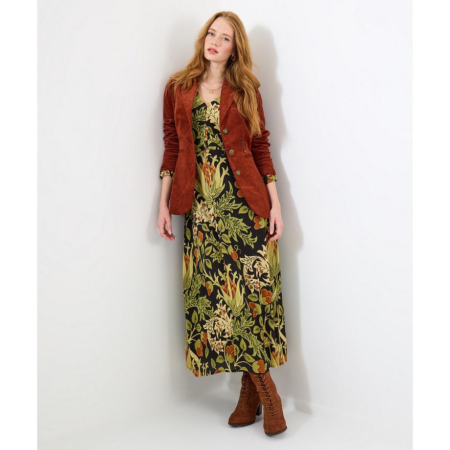 Joe Browns Robe Longue Bohème Col V Motif Floral  