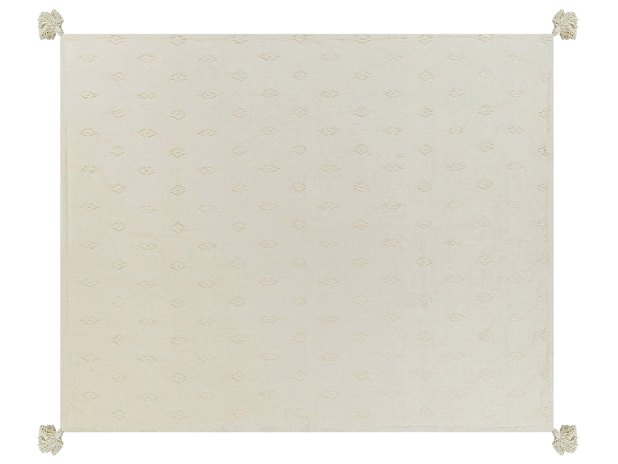 Beliani KAZY Copriletto in Ciniglia  