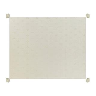 Beliani KAZY Copriletto in Ciniglia  