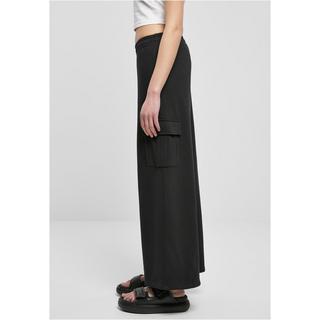 URBAN CLASSICS Terry High Waist Wide Leg Cargo Hose  