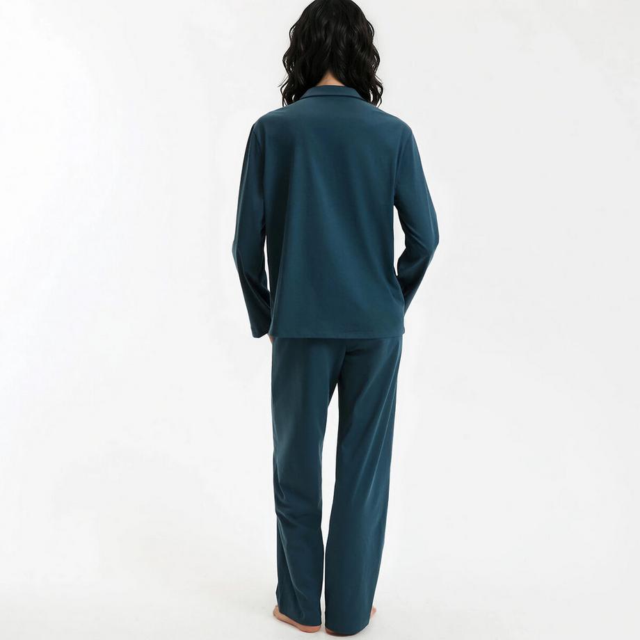La Redoute Collections Pyjama Manches Longues Jersey de Coton  
