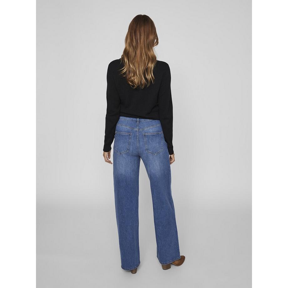 VILA Jean taille haute coupe large  