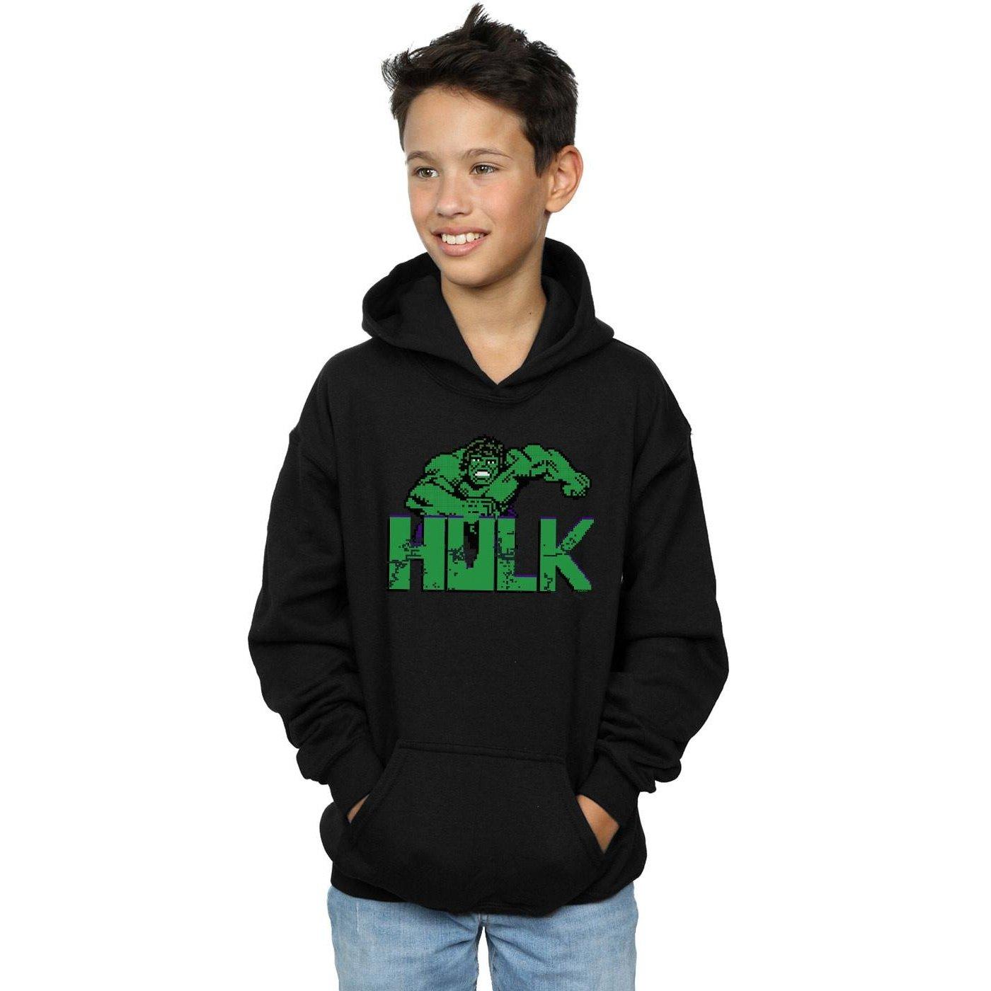 MARVEL  Sweat à capuche HULK PIXELATED 