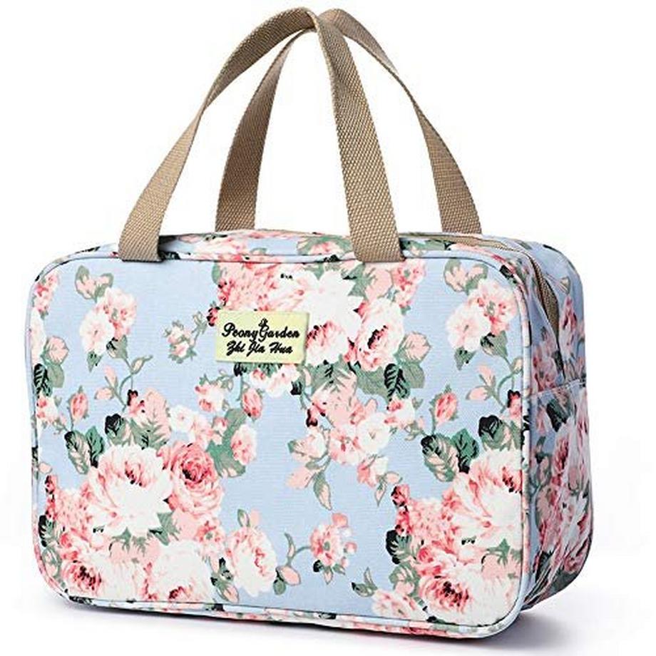 Only-bags.store  Trousse de toilette à suspendre, grande, portable, étanche, trousse à cosmétiques, trousse de rasage, organisateur de maquillage, articles de toilette, salle de bain 