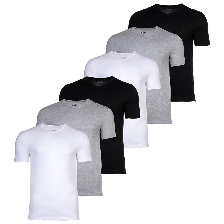 BOSS Casual Regular Fit V-Ausschnitt T-Shirt 3er-Pack  