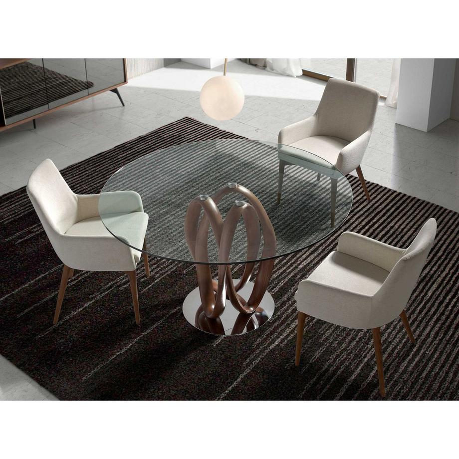 ANGEL CERDA Stuhl Stoff  