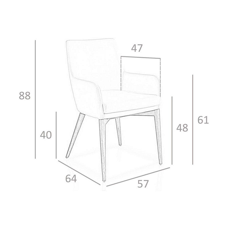 ANGEL CERDA Stuhl Stoff  