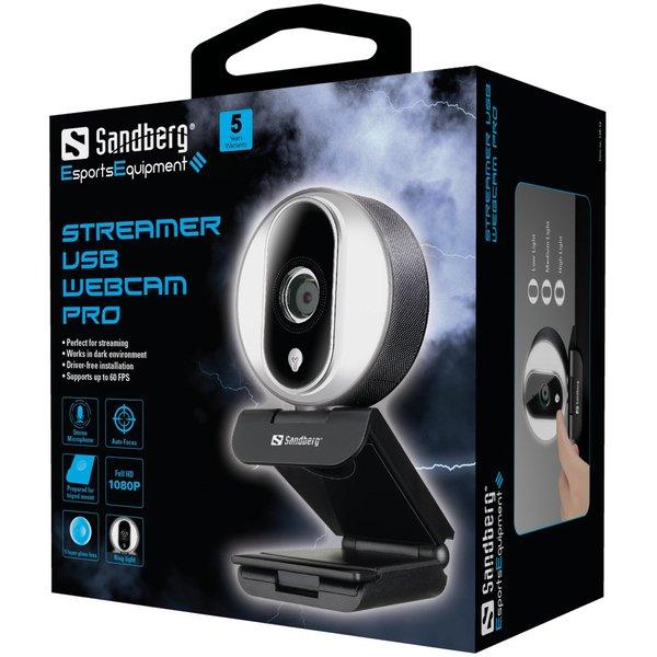 Sandberg  Streamer USB Webcam Pro 