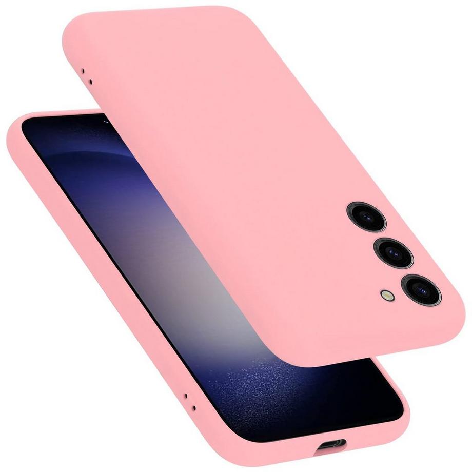 Cadorabo  Hülle für Samsung Galaxy S23 PLUS in LIQUID PINK - Schutzhülle aus flexiblem TPU Silikon 