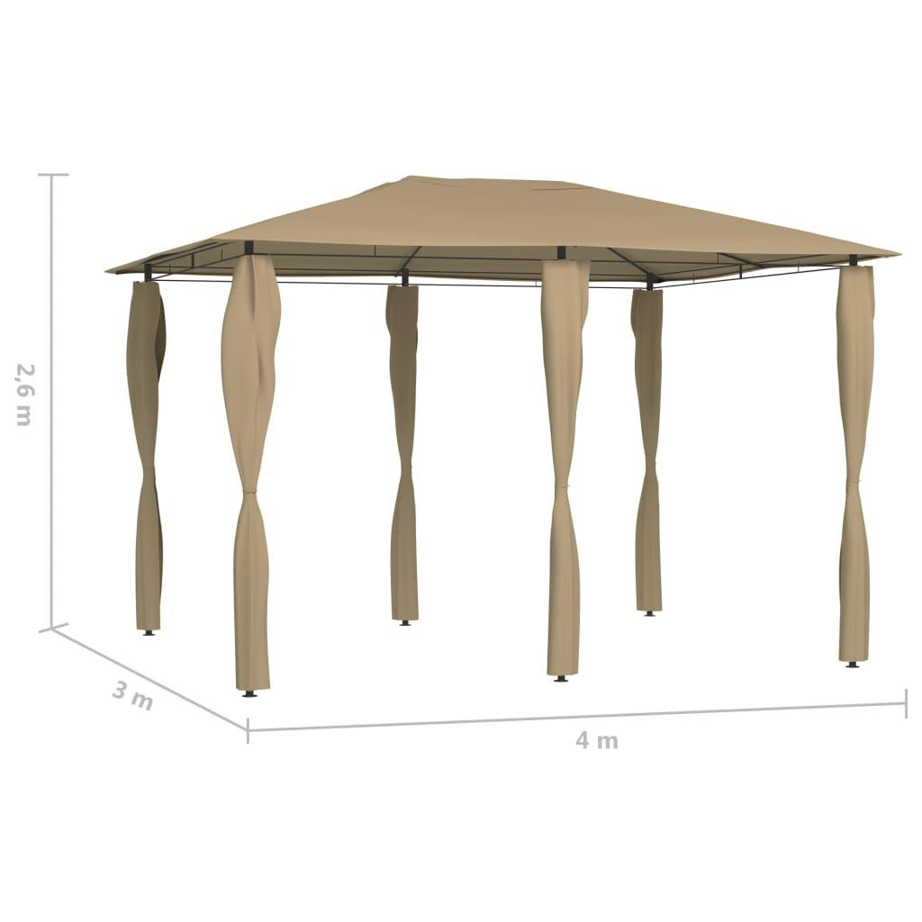 VidaXL Gartenpavillon gewebe  