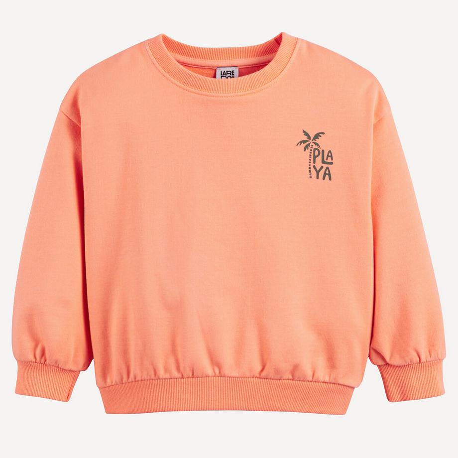 La Redoute Collections  Sweat col rond en molleton 