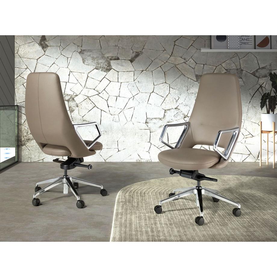 ANGEL CERDA Fauteuil de bureau pivotant en similicuir  