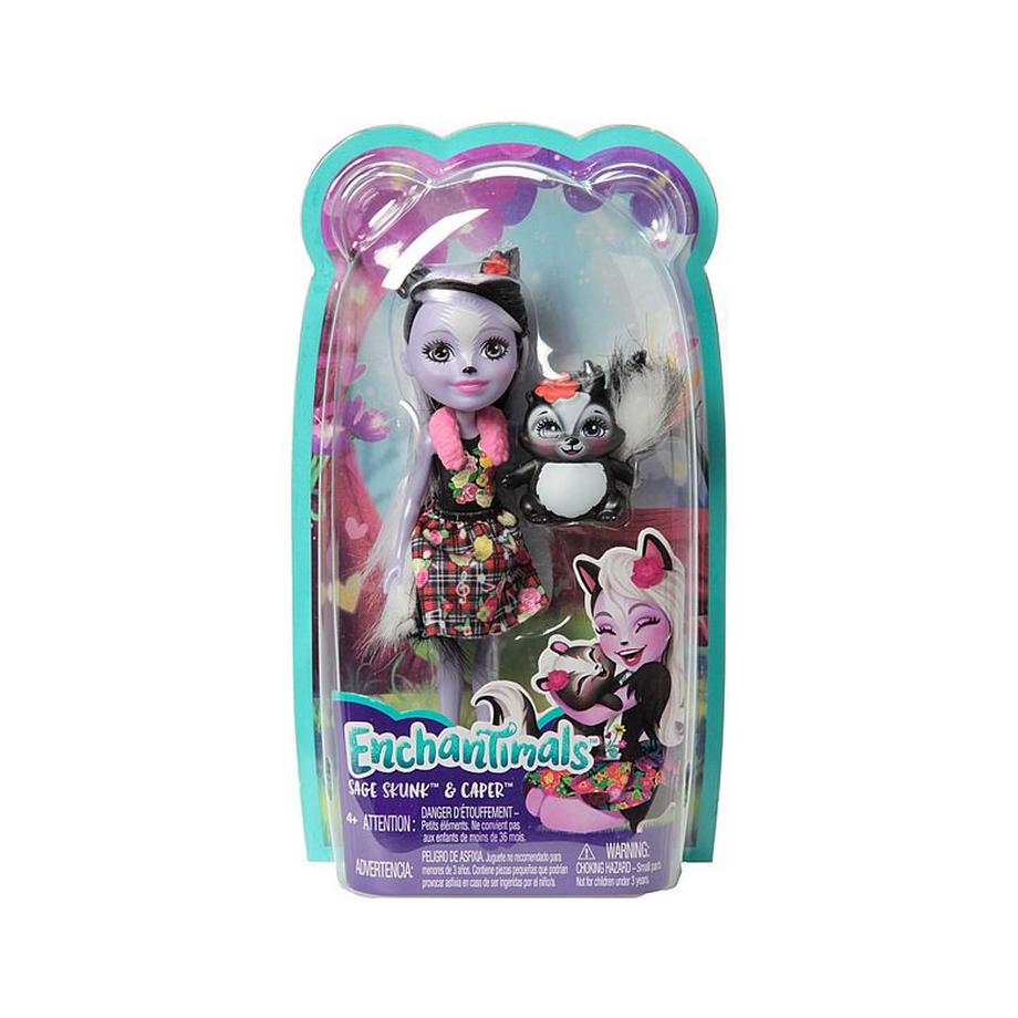 Enchantimals  Sage Skunk & Caper 