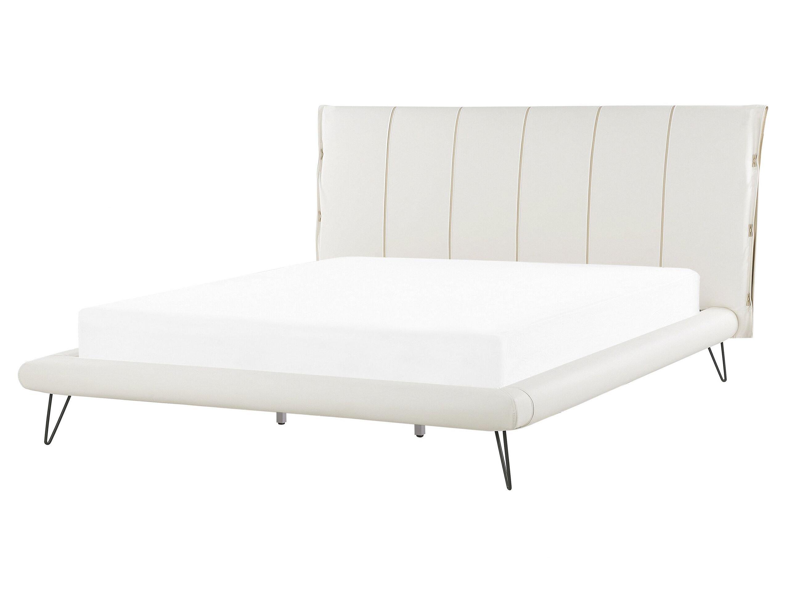 Beliani Bett mit Lattenrost aus Kunstleder Modern BETIN  