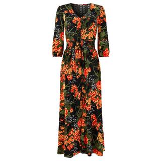 Joe Browns  Robe Maxi Dentelle Noire et Florale 