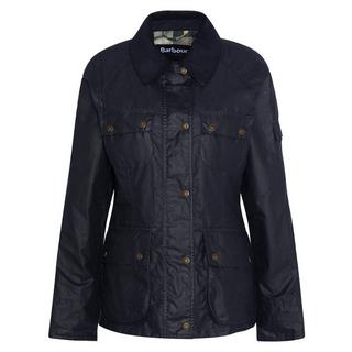 Barbour Arlo Utility Wax Jacket Royal  