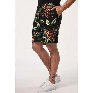 JP1880  Bermuda à imprimé tropical et taille élastique - jusqu'au 8 XL 