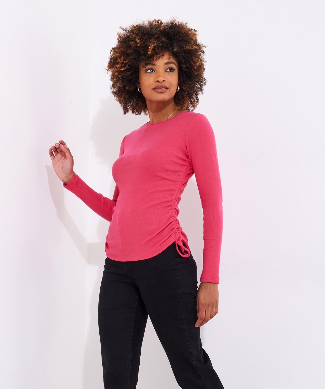 Joe Browns Haut Côtelé Manches Longues à Nouer sur le Côté  