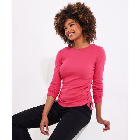 Joe Browns Haut Côtelé Manches Longues à Nouer sur le Côté  