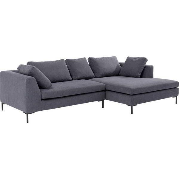 KARE Design Ecksofa Gianni Grau Rechts  