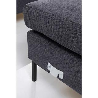KARE Design Canapé d&#039;angle Gianni Gris Droite  