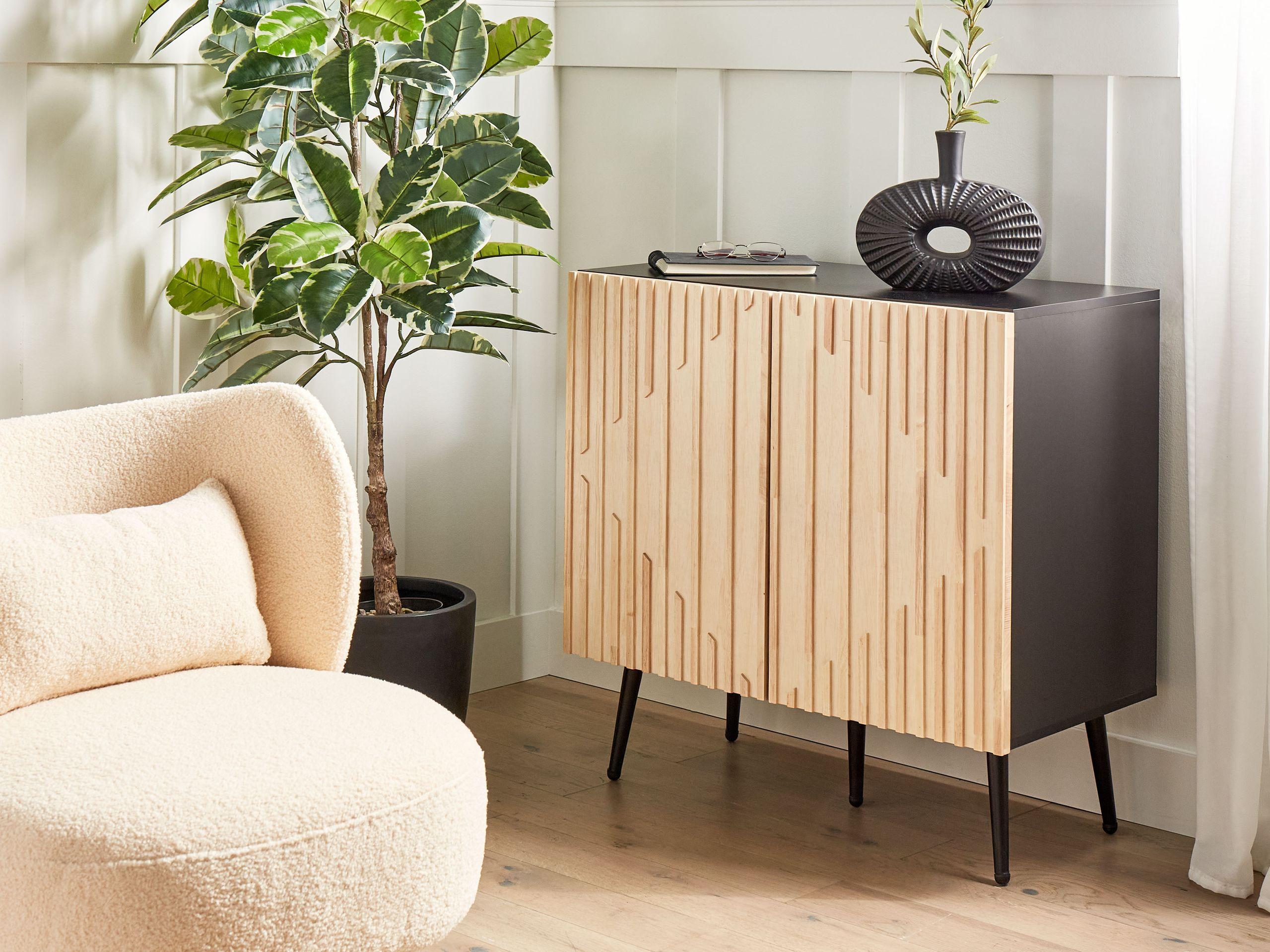 Beliani Schrank aus MDF-Platte Modern DALCROSS  