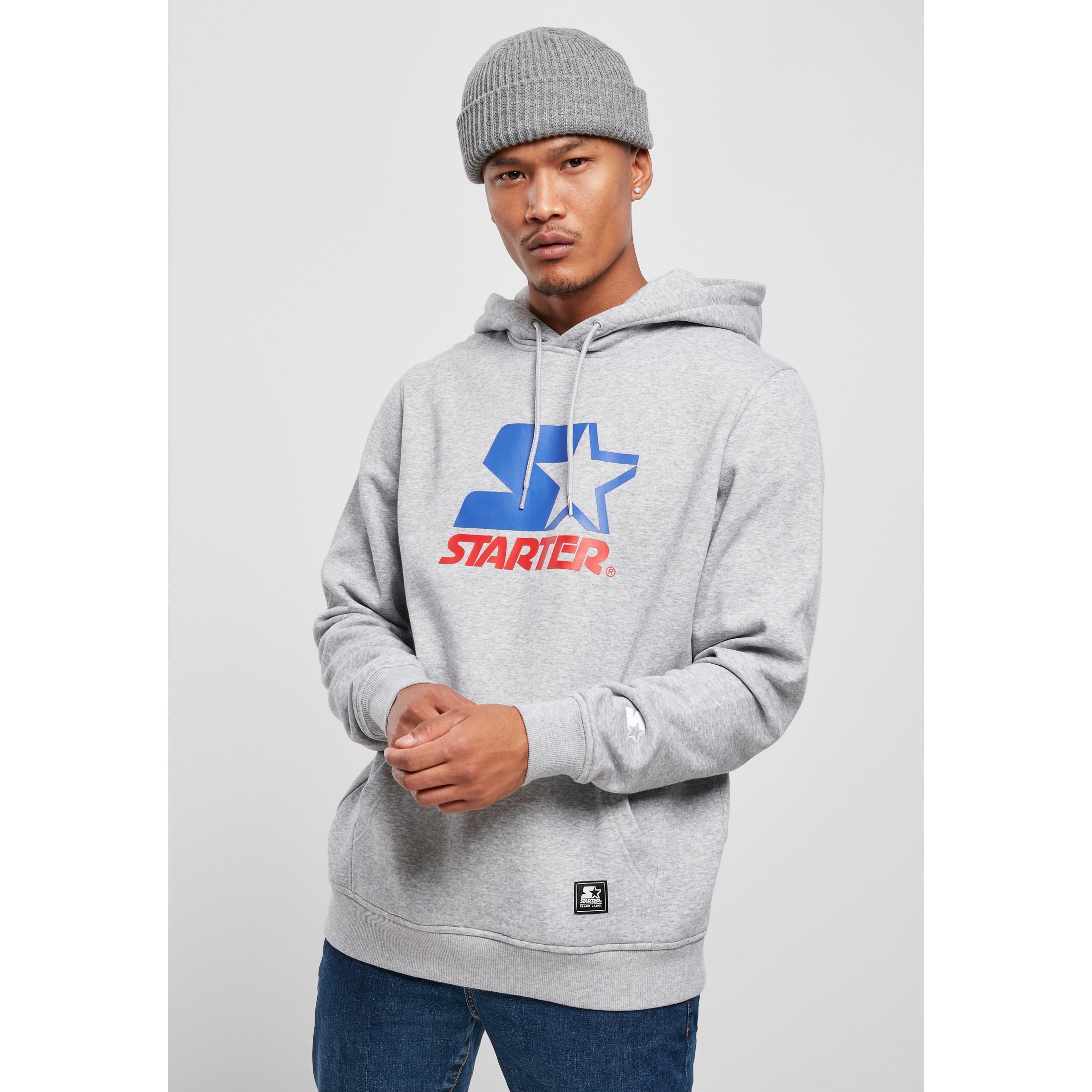 URBAN CLASSICS  kapuzenpullover starter two color logo 