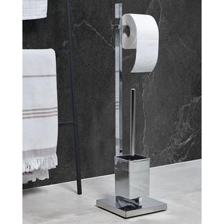 Beliani Toilettenpapierständer aus Stahl Modern ULAPES  