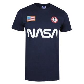 Nasa Logo Kurzarm T-Shirt  