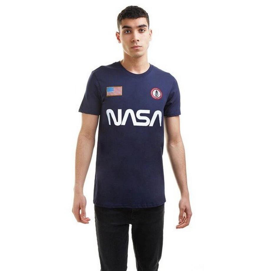 Nasa Logo Kurzarm T-Shirt  