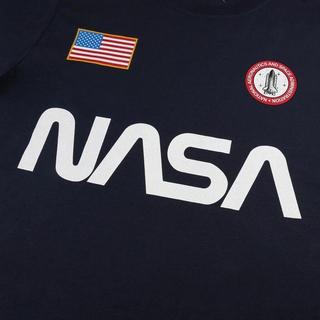 Nasa Logo T-Shirt Maniche Corte  