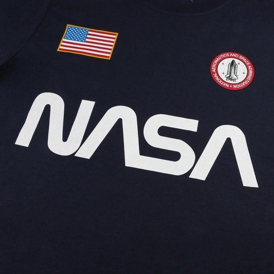 Nasa Logo Kurzarm T-Shirt  