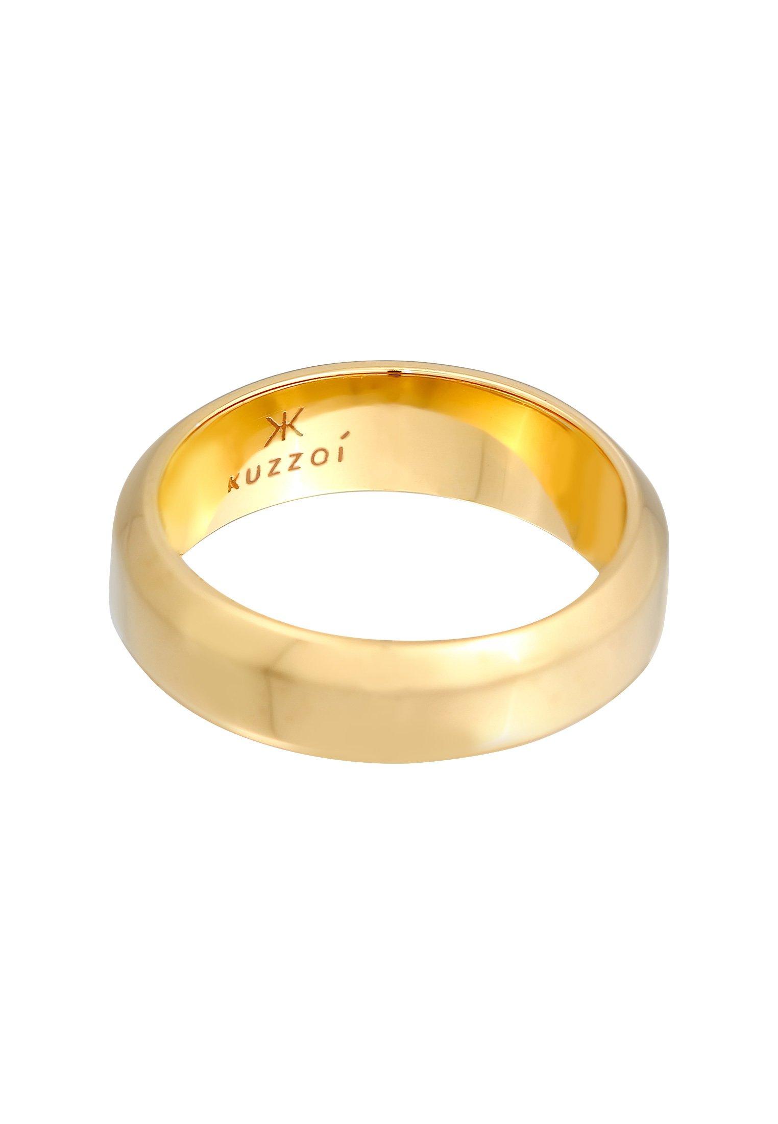 Kuzzoi  Ring  Bandring Basic 925 Silber 