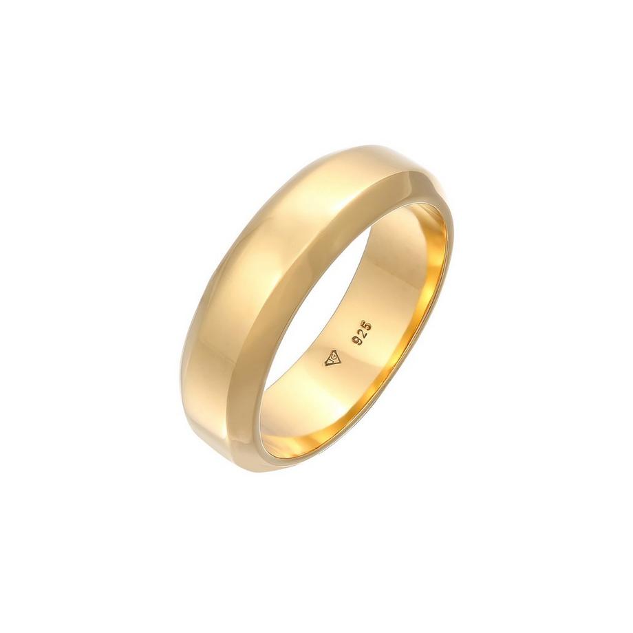 Bague Herren Bandring Basic 925 Silber