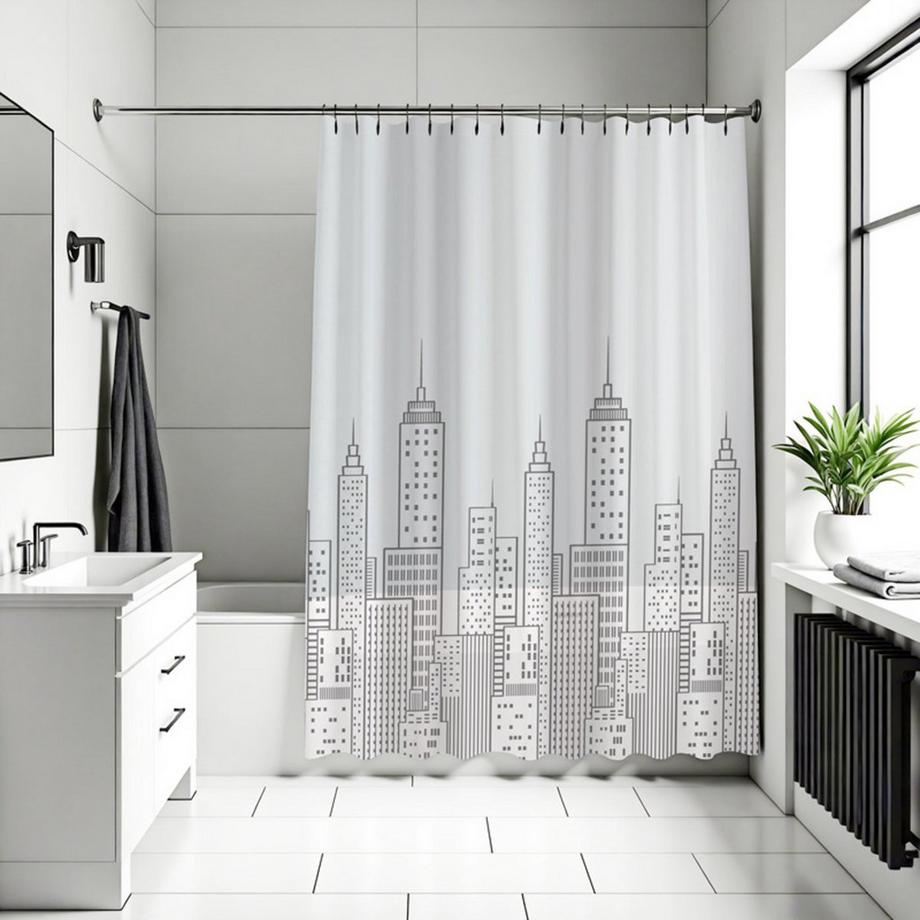 diaqua Tenda da doccia PEVA Skyline  