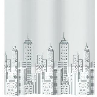 diaqua Rideau de douche PEVA Skyline  