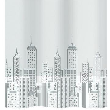 Duschvorhang PEVA Skyline