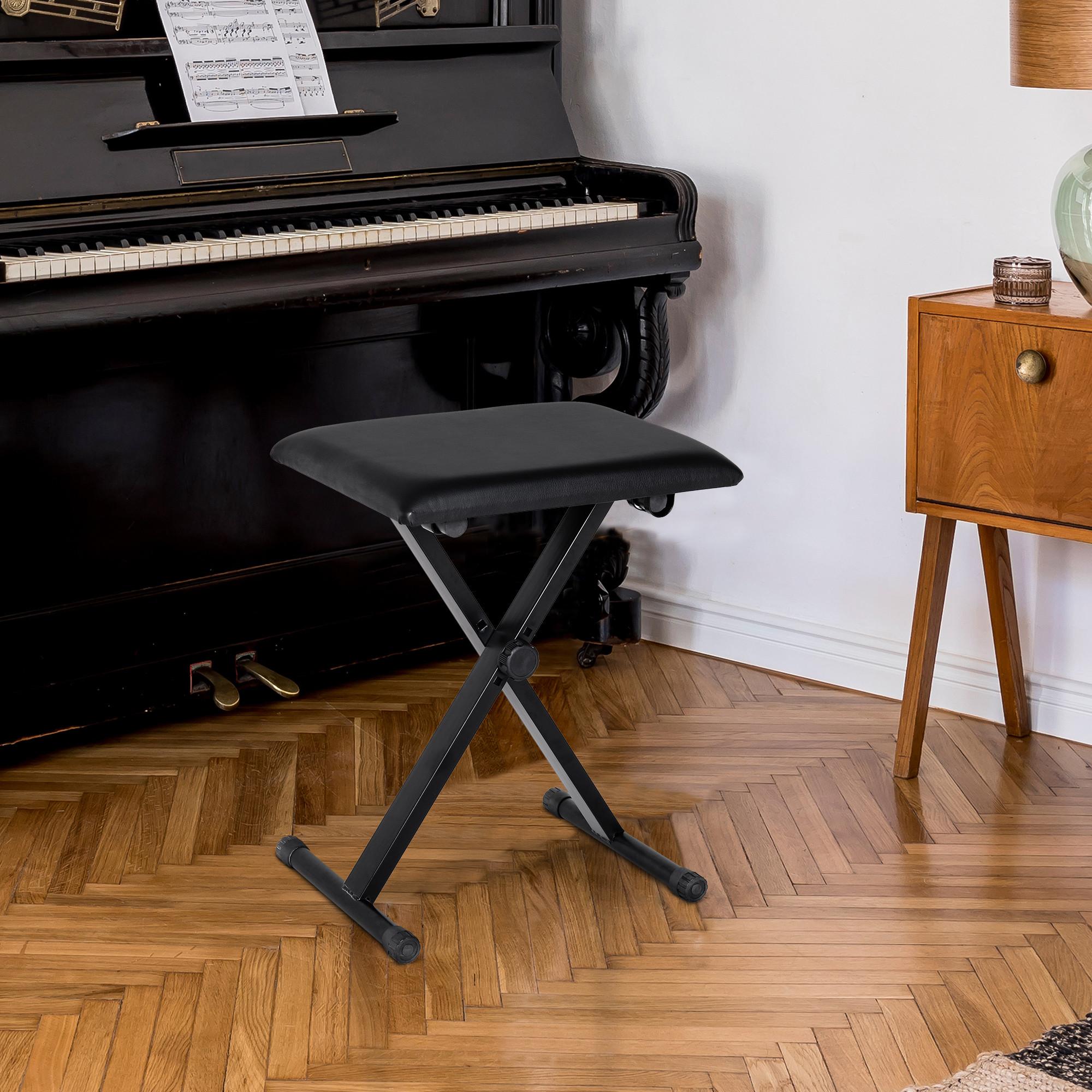 HOMCOM Tabouret de piano  