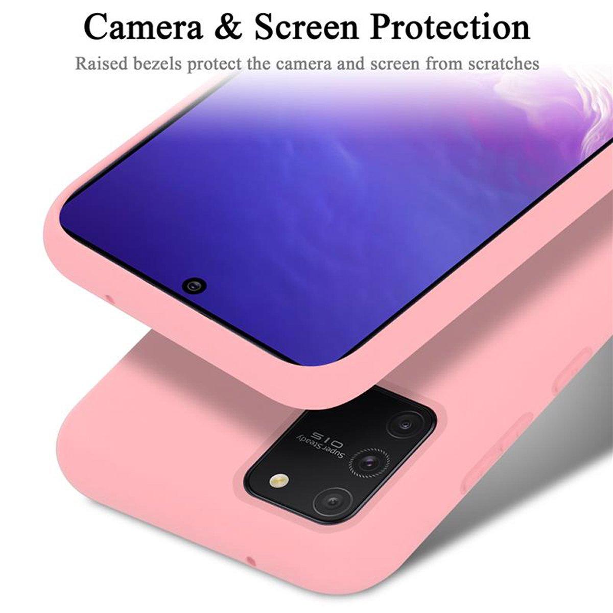 Cadorabo  Hülle für Samsung Galaxy A91 / S10 LITE / M80s TPU Silikon Liquid 