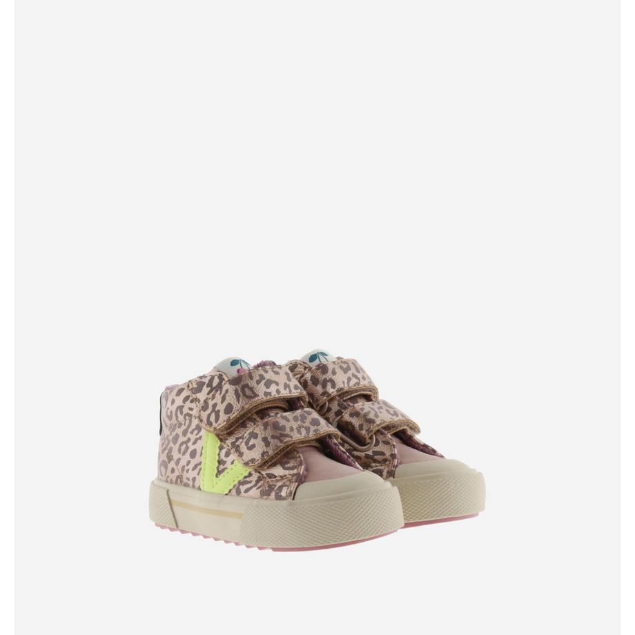 Victoria Metallic Leopard Print High Top Sneakers für Mädchen  